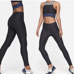 Outdoor Voices Warmup 7/8 Legging Charcoal Grey Women’s Small Waist Pocket Yoga